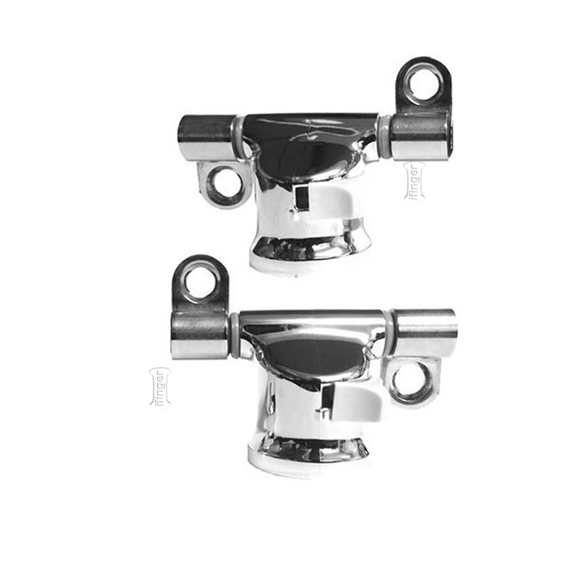 Conjunto de bisagras MAS TACO Y TORNILLO de asiento Dama Senso y Giralda desmontables. Pack de 2 unidades compatible
