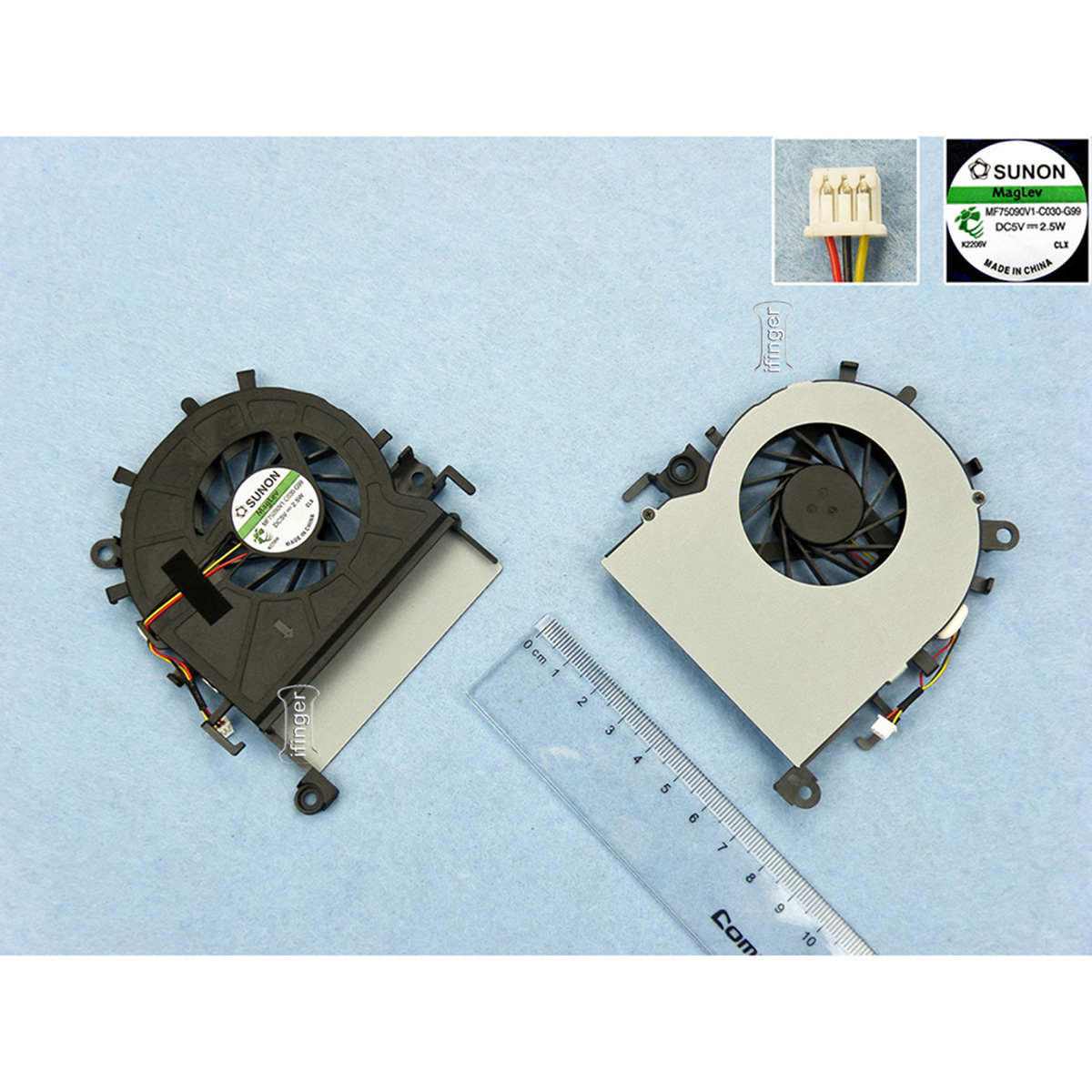 Ifinger Ventilador refrigeración compatible para portátil con Acer 5349 repuesto