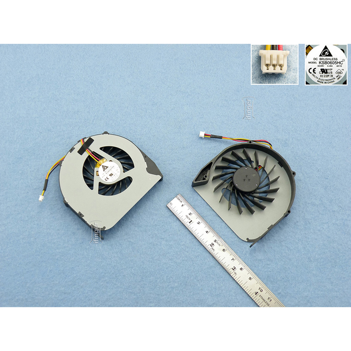 Ifinger Ventilador refrigeración compatible para portátil con Acer ASPIRE 5542 5542G repuesto / FAN Disipador