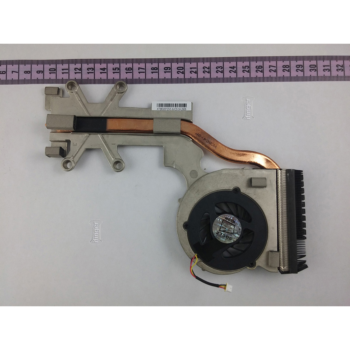 Ifinger Ventilador refrigeración compatible para portátil con Acer 5737Z 5738Z 5530 repuesto