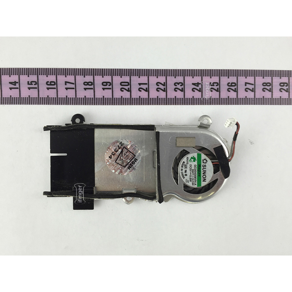 Ifinger Ventilador refrigeración compatible para portátil con Acer ASPIRE ONE A110 A150 ZG5 repuesto