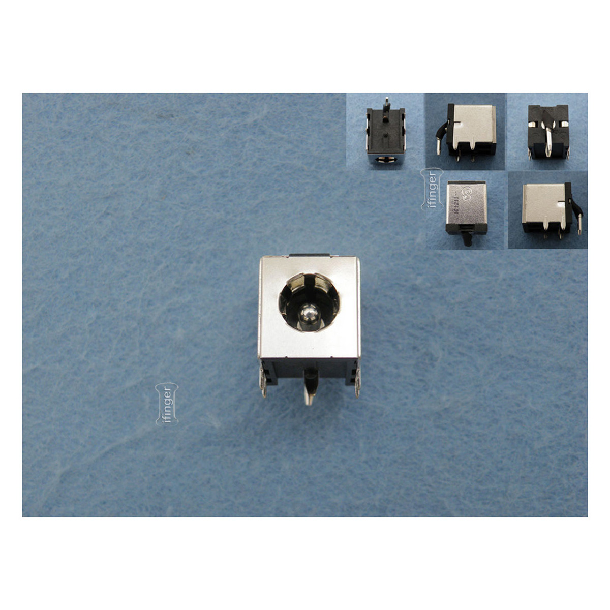 Ifinger Conector dc jack para portátil compatible con Toshiba PJ008 2.5MM satellite A35 A10 A60 A65 A15 P30 repuesto