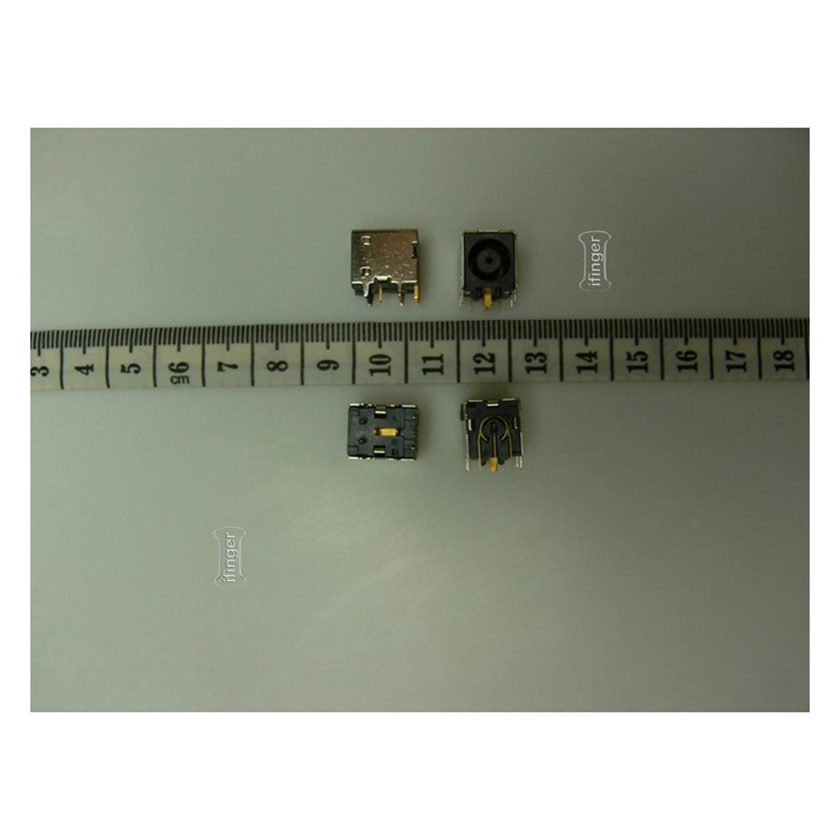 Ifinger Conector dc jack para portátil compatible con DELL INSPIRON 1420 1520 1540 1720 repuesto
