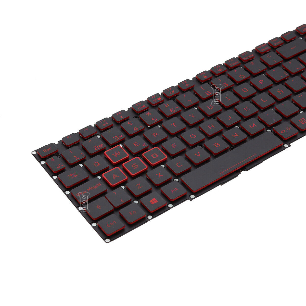 Teclado Acer SV3T_AB0B Series Español Negro Retroluminado Rojo
