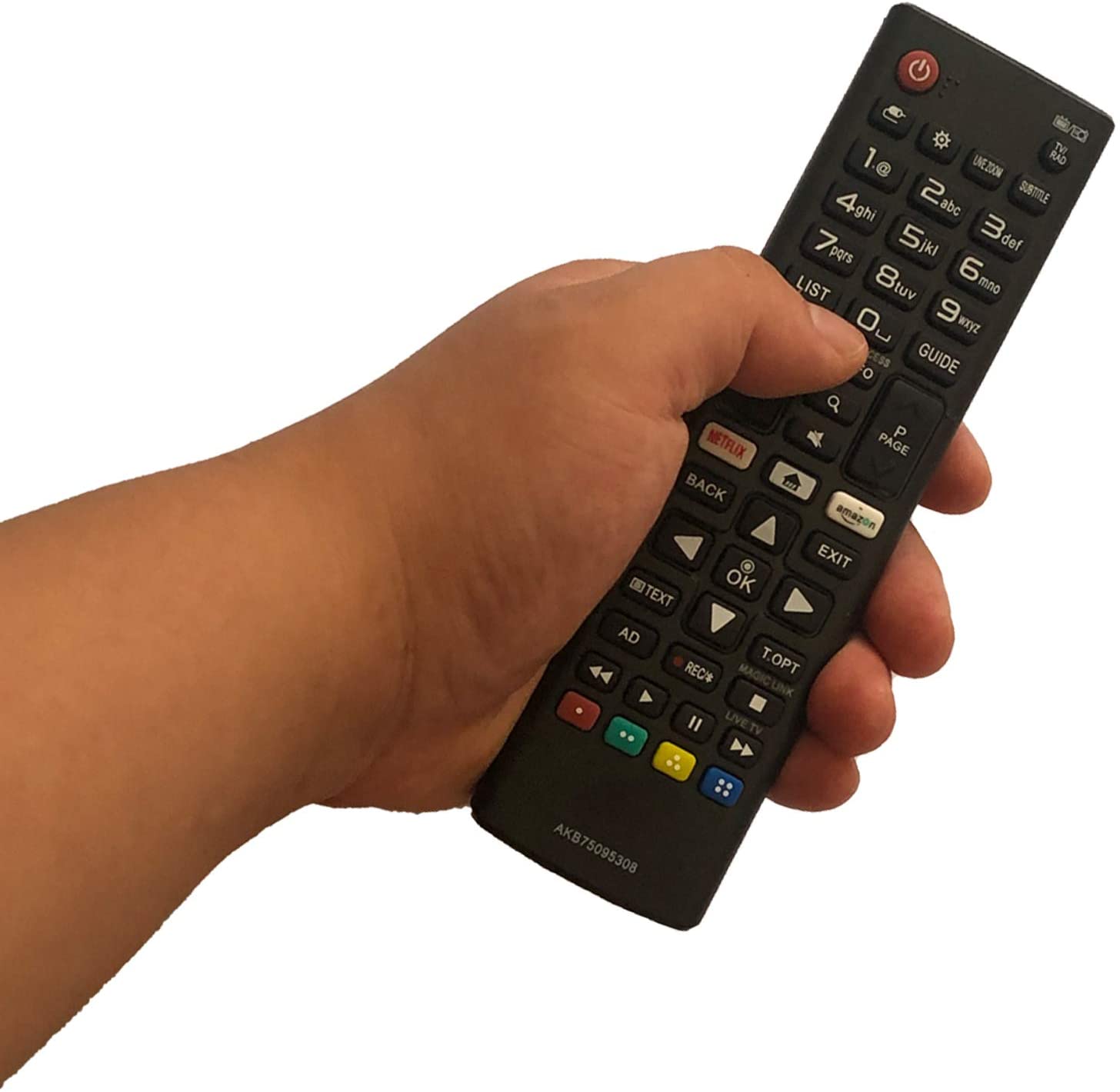 Remote Withtrol LG SMART TV AKB75095308 MANDO DSD_MD