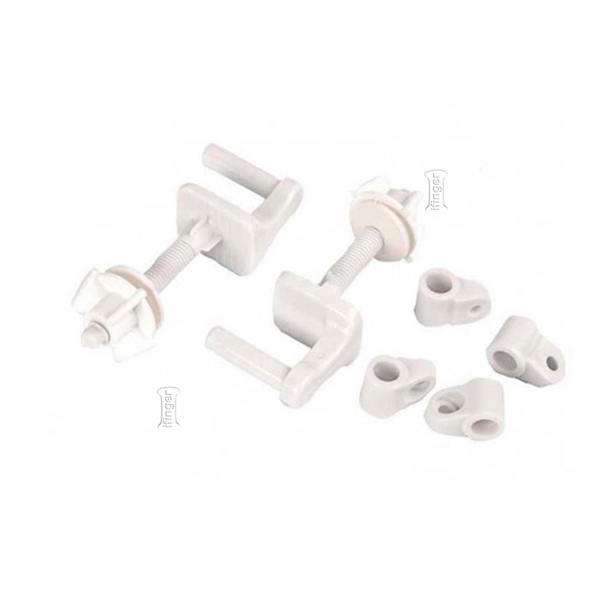 Roca Victoria AI0002900R - Conjunto de bisagras de asiento acetálicas DD_MD - Imagen 1 de 5